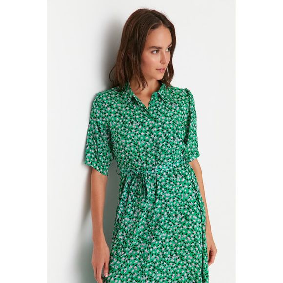 NWT Trendyol Women Regular fit Woven Dress - Picture 3 of 13